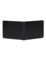 Spykar Men Black Leather Bi-Fold Wallet