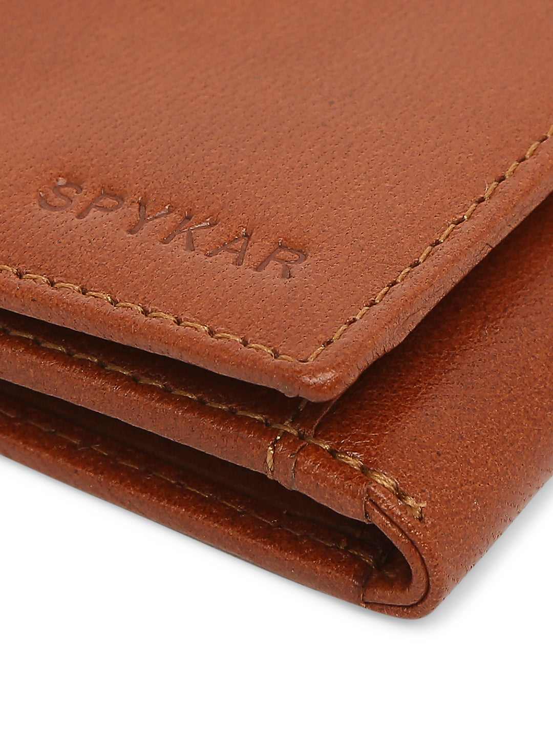 Spykar Tan Leather Wallet