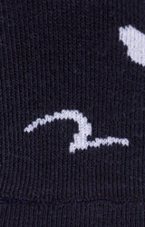 Spykar Navy and Grey Printed Socks - Pair Of 2