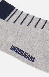 Men Premium Grey Ankle Length (Non Terry) Single Pair Of Socks- Underjeans By Spykar