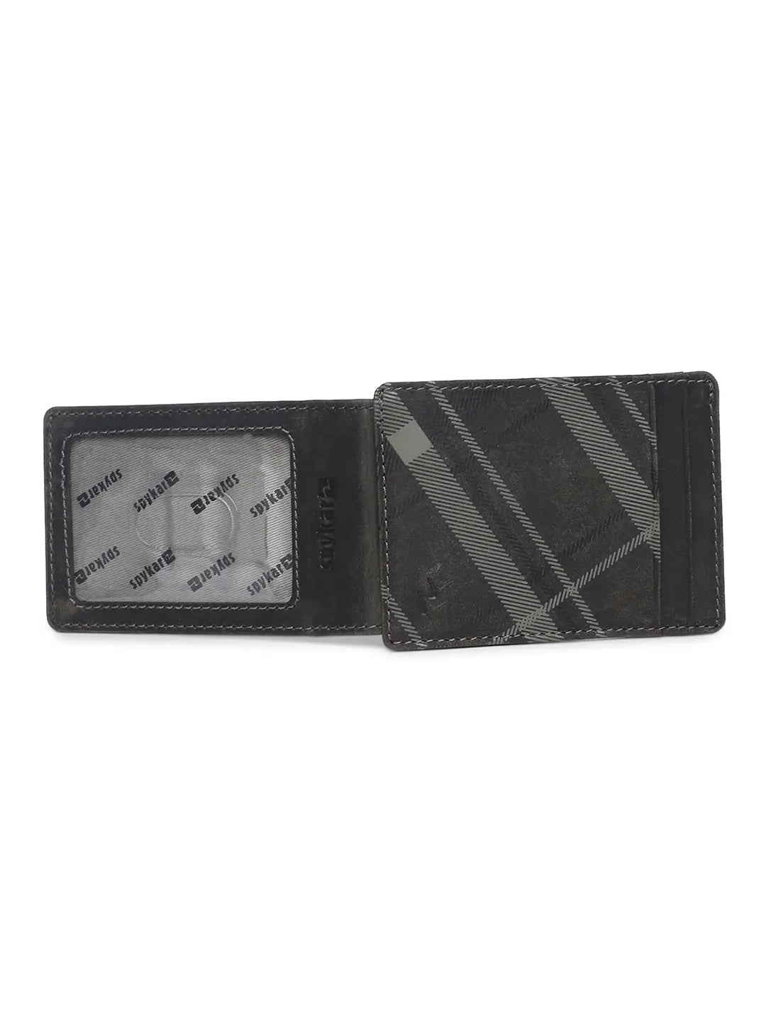 Spykar Men Olive Leather Money Clips