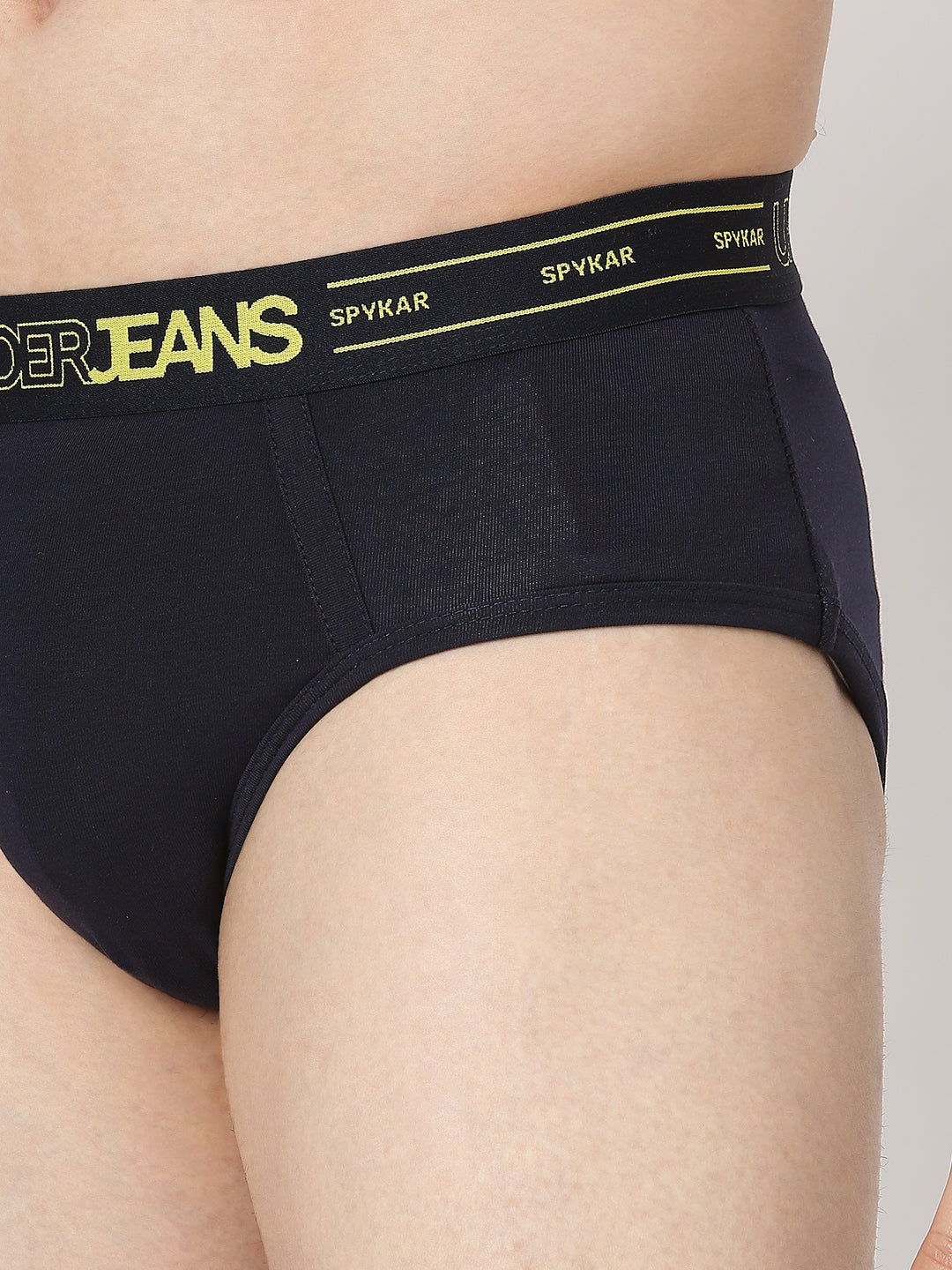 Underjeans by Spykar Men Premium Navy Brief