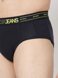 Underjeans by Spykar Men Premium Navy Brief