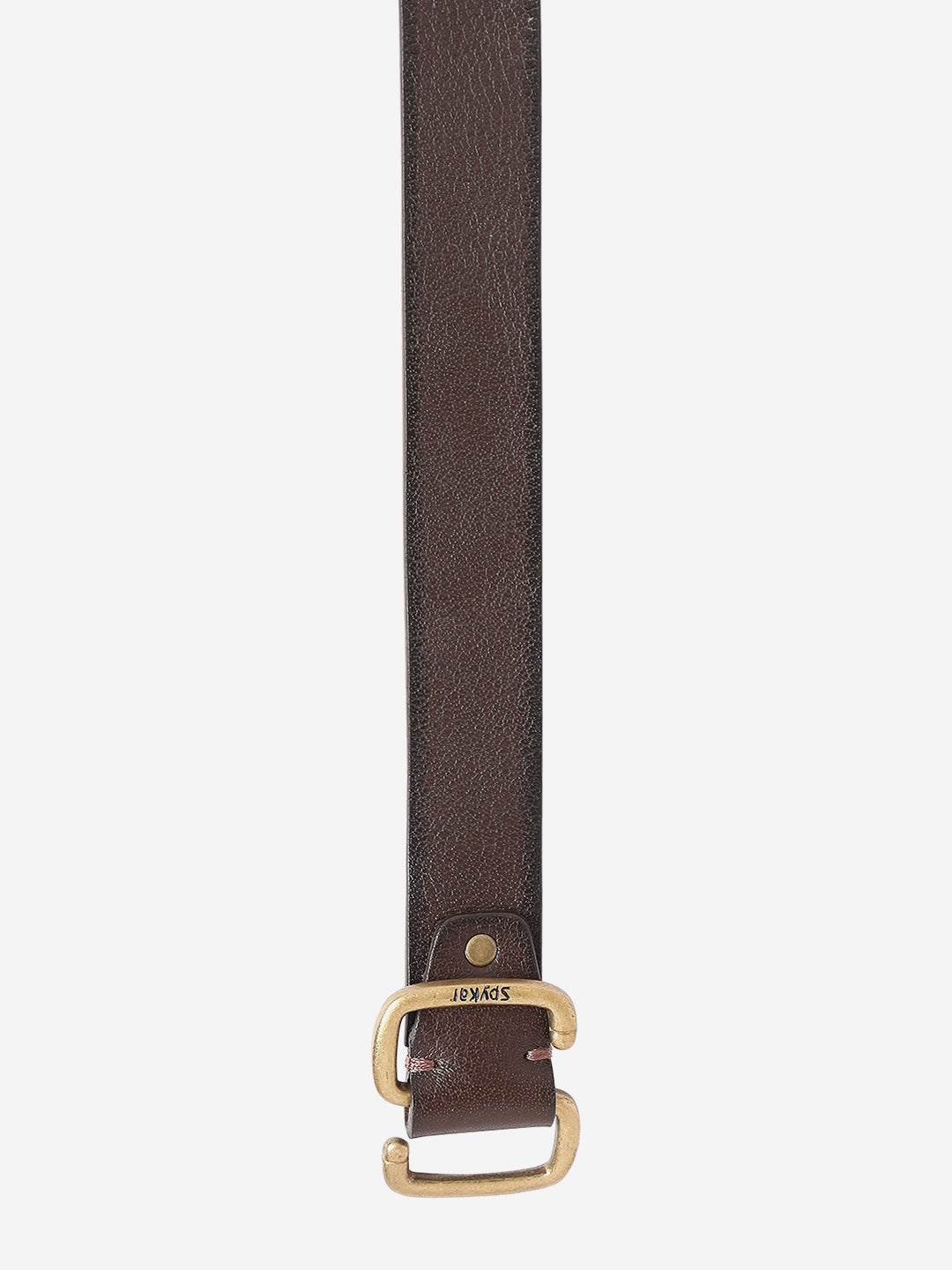 Spykar Men Brown Leather Belt