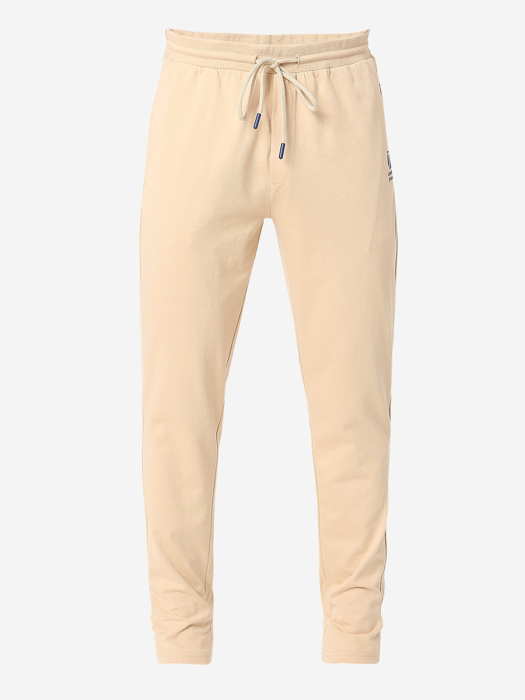 Underjeans by Spykar Men Premium Knitted Beige Pyjama