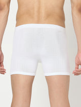 Underjeans By Spykar Men Premium Cotton Blend White Trunk - (Pack Of 2)