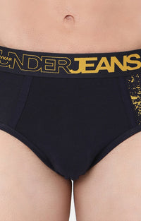 Men Premium Cotton Blend Brief Pack Of 1- Underjeans By Spykar