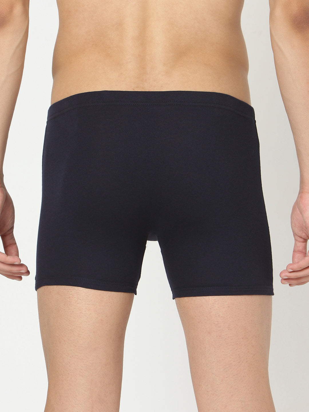 Underjeans By Spykar Men Premium Navy Cotton Trunk