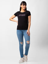 Spykar Women Mid Blue Lycra Skinny Fit Regular Length Jeans (Adora)