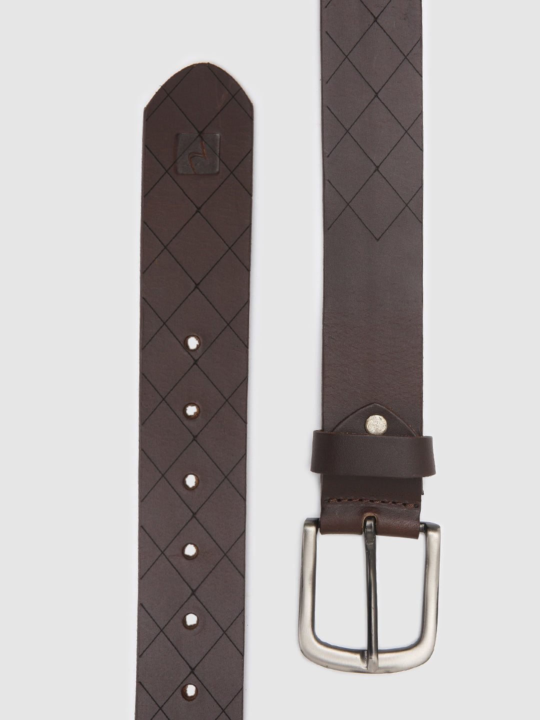 Spykar Brown Genuine Leather Belt