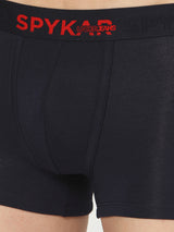 Underjeans By Spykar Men Premium Navy Cotton Blend Trunk