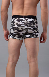 Underjeans By Spykar Men Multicolour Printed Trunks