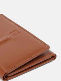 Spykar Men Brown Leather Wallet