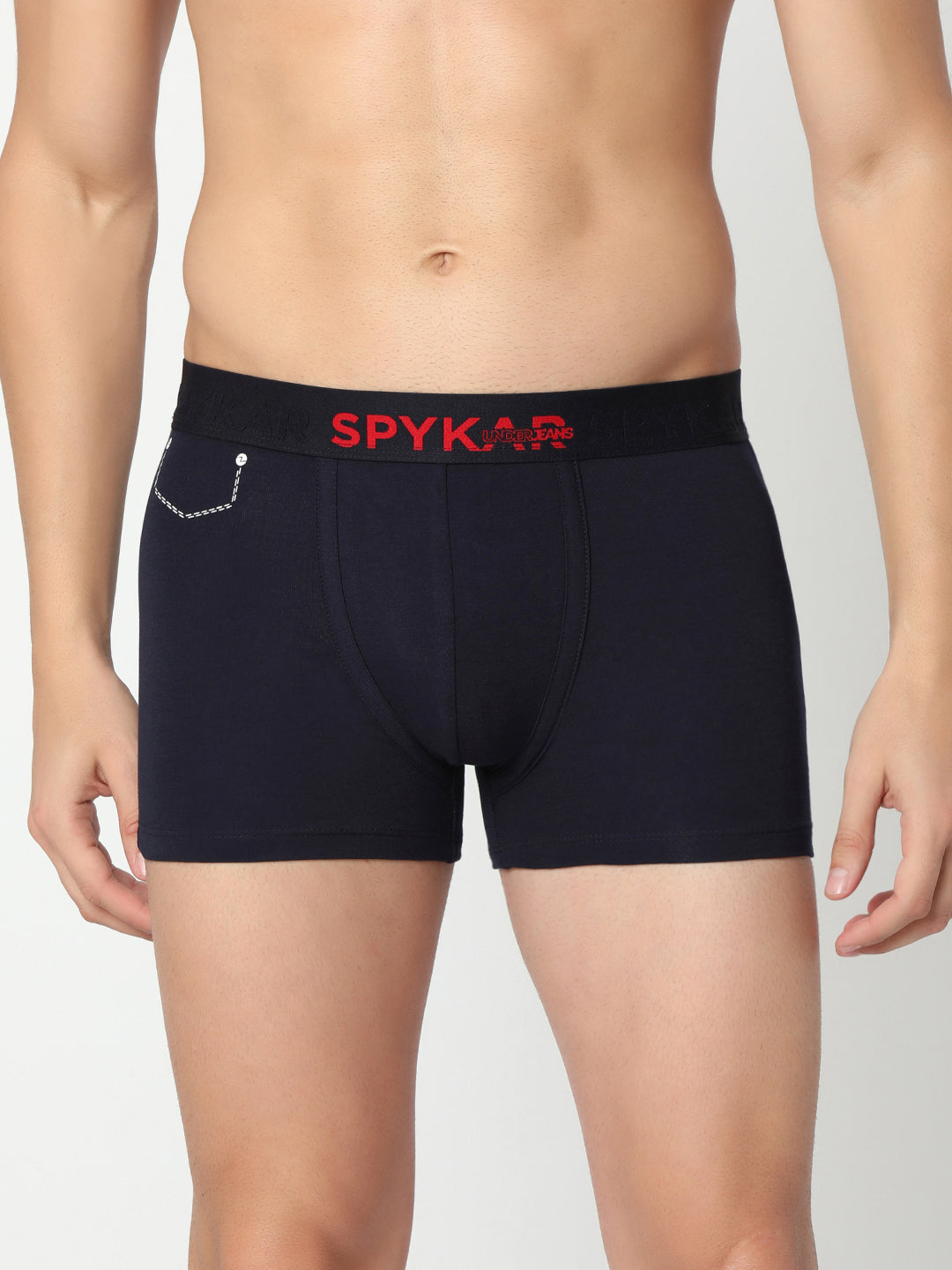 Underjeans By Spykar Men Premium Assorted Cotton Blend Brief (Pack Of 2)