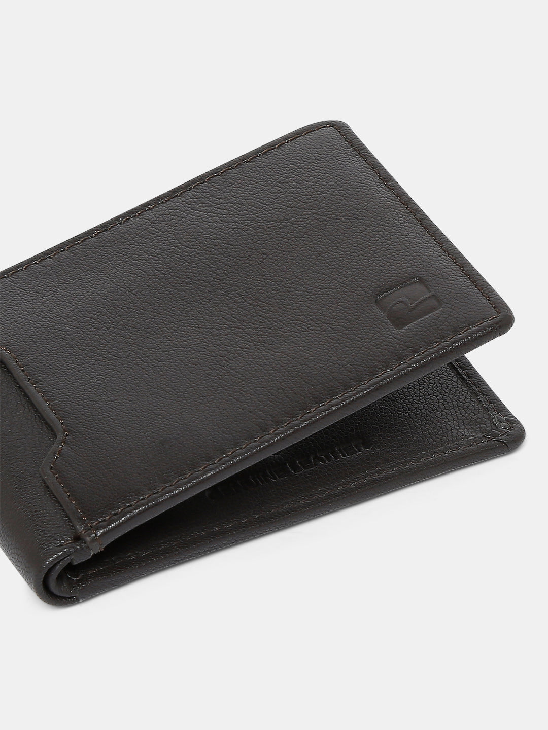 Spykar Men Brown Leather Wallet