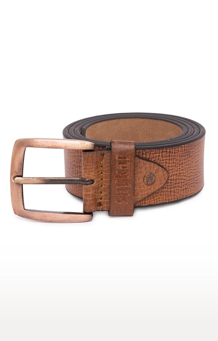 Spykar Tan Leather Belts