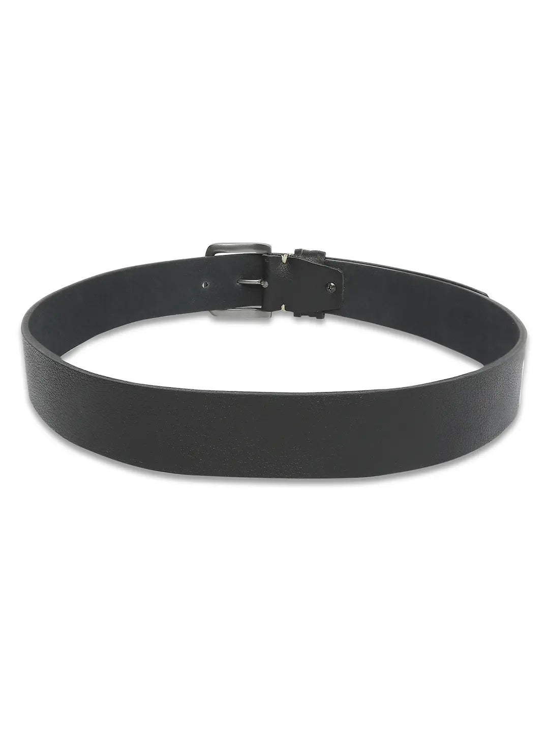 Spykar Men Black Leather Belt
