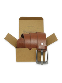 Spykar Men Brown Leather Belt
