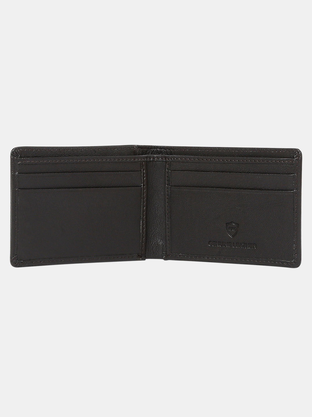 Spykar Men Brown Leather Wallet