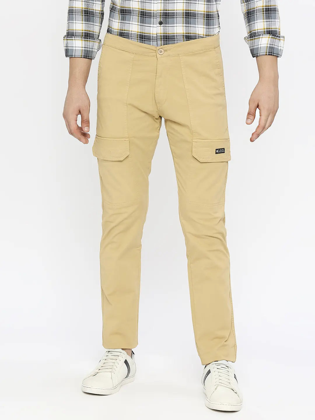 Buy Spykar Black Cotton Slim Fit Trousers For Men Online at Best Prices in  India  JioMart