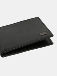 Spykar Men Black Leather Wallet