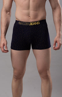 Underjeans By Spykar Men Navy Blue Trunks