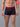 Men Premium Cotton Blend Grey-Red Trunk - (Pack Of 2)- Underjeans By Spykar