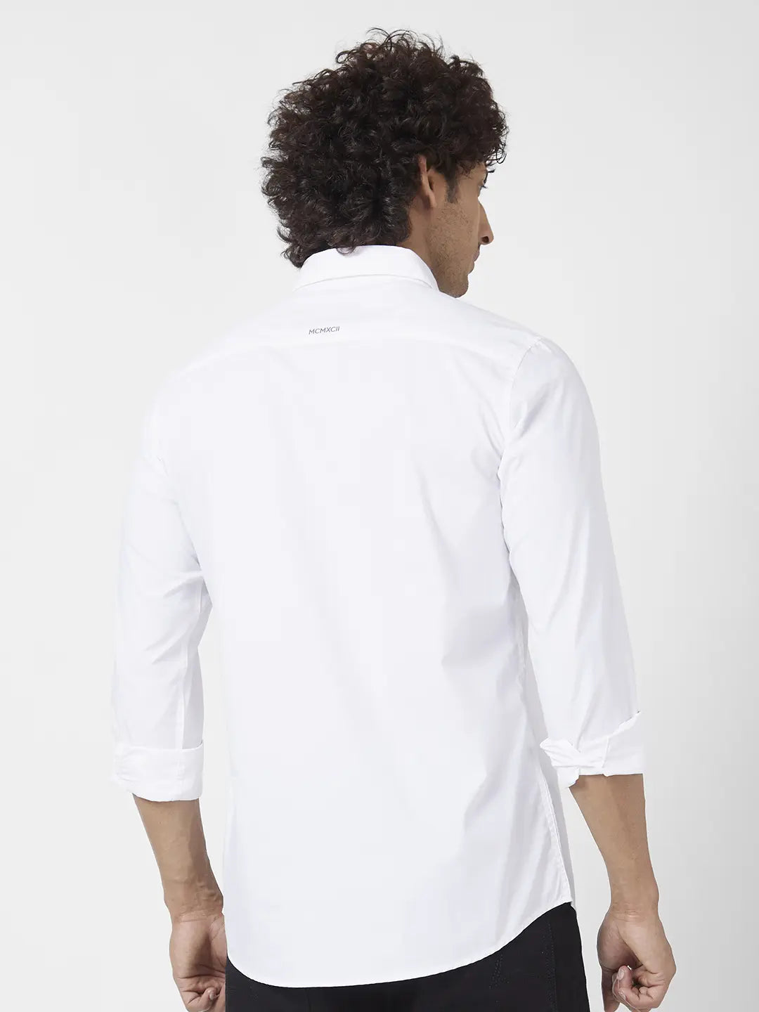 Spykar 2024 white shirt