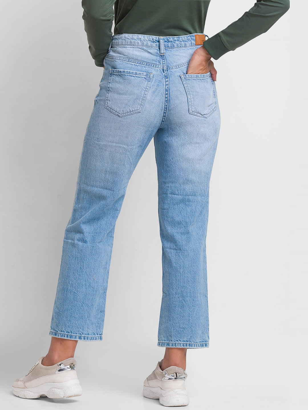 Buy Women's Linen Semi-Formal Wear Straight Fit Pants|Cottonworld