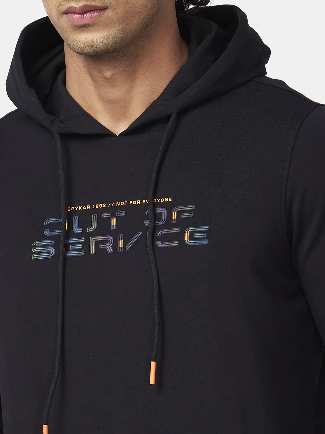 Spykar 2024 hooded sweatshirt