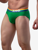 Men Premium Cotton Blend Brief Pack Of 1- Underjeans By Spykar