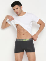 Men Premium Cotton Blend Assorted Trunk Pack Of 2 - Underjeans By Spykar