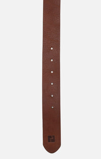 Spykar Men Brown Genuine Leather Belt