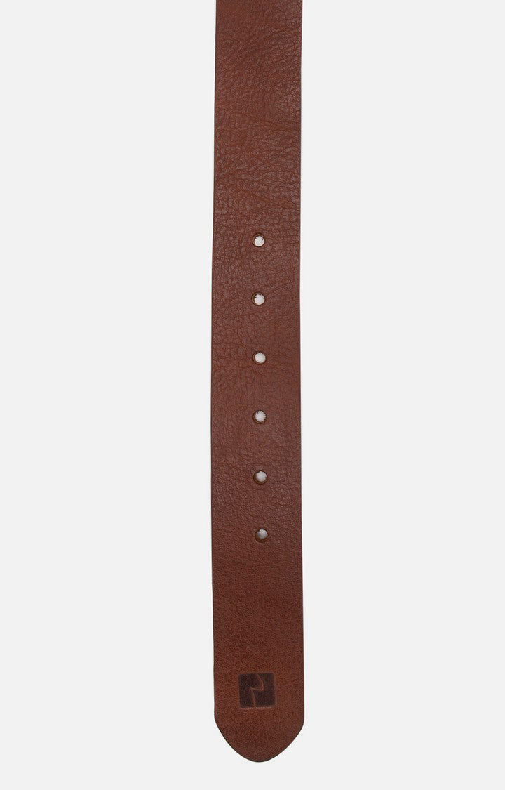 Spykar Men Brown Genuine Leather Belt