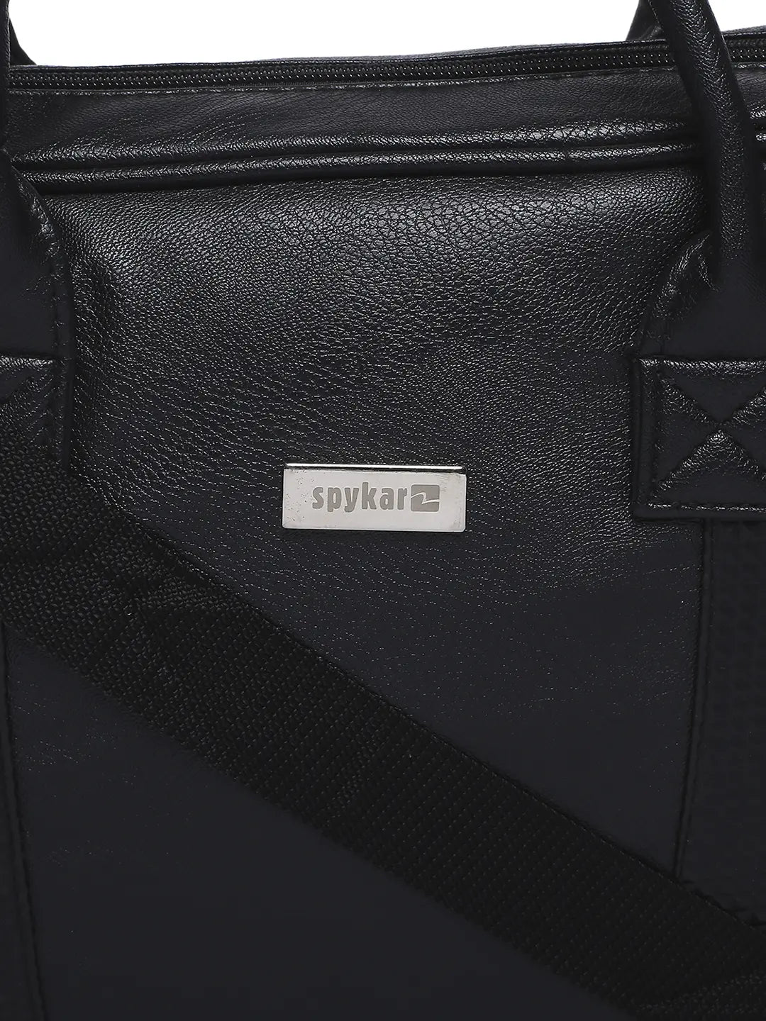 Spykar Men Dark Grey Laptop Bag