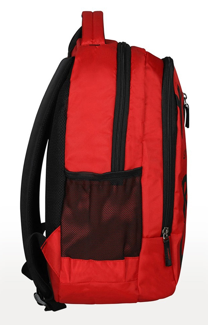 Spykar Red Printed Backpack