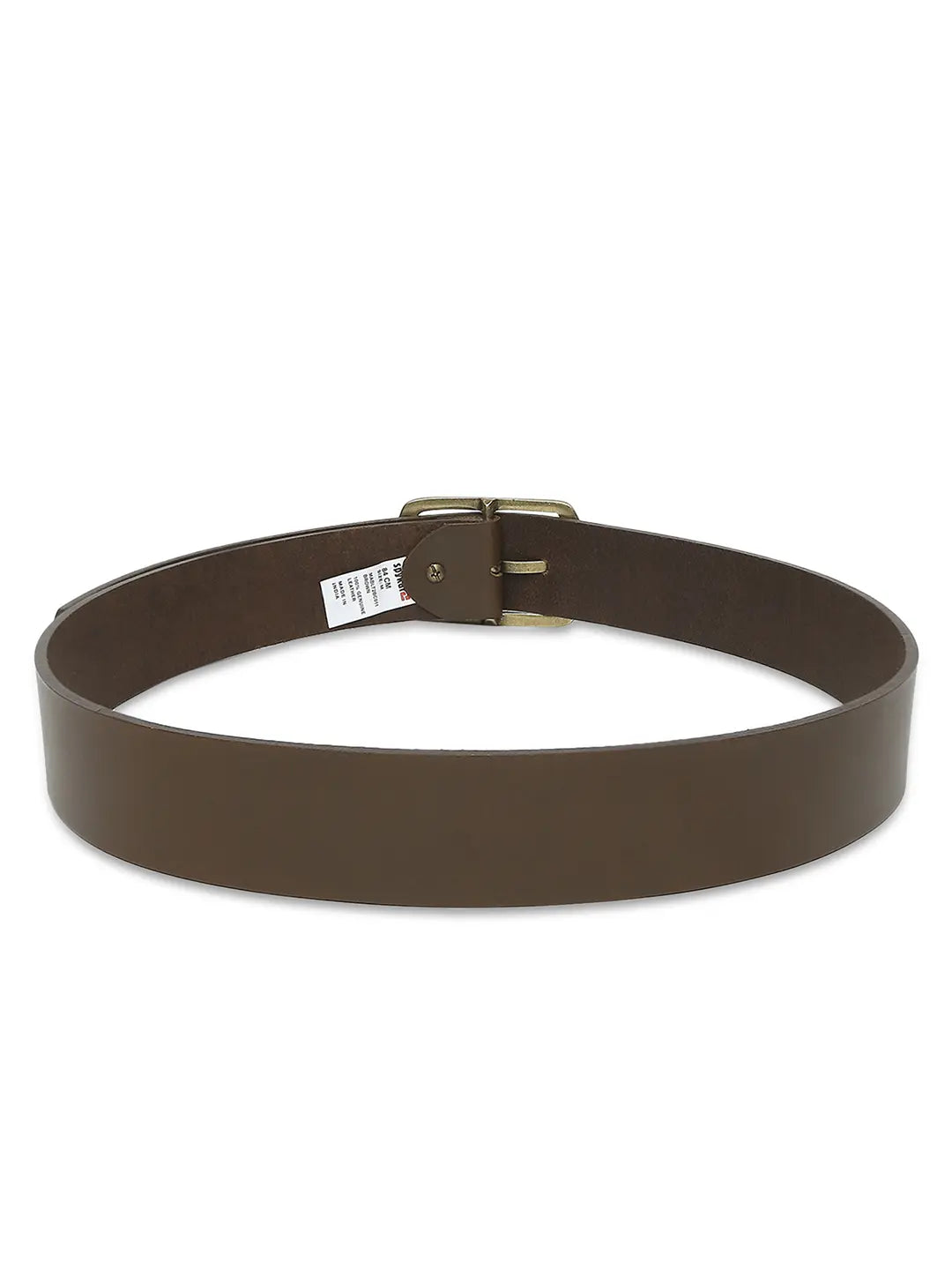 Spykar Men Brown Leather Belt