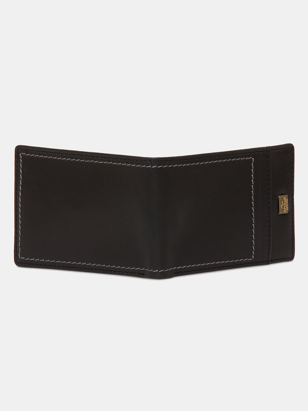 Spykar Men Black Leather Wallet