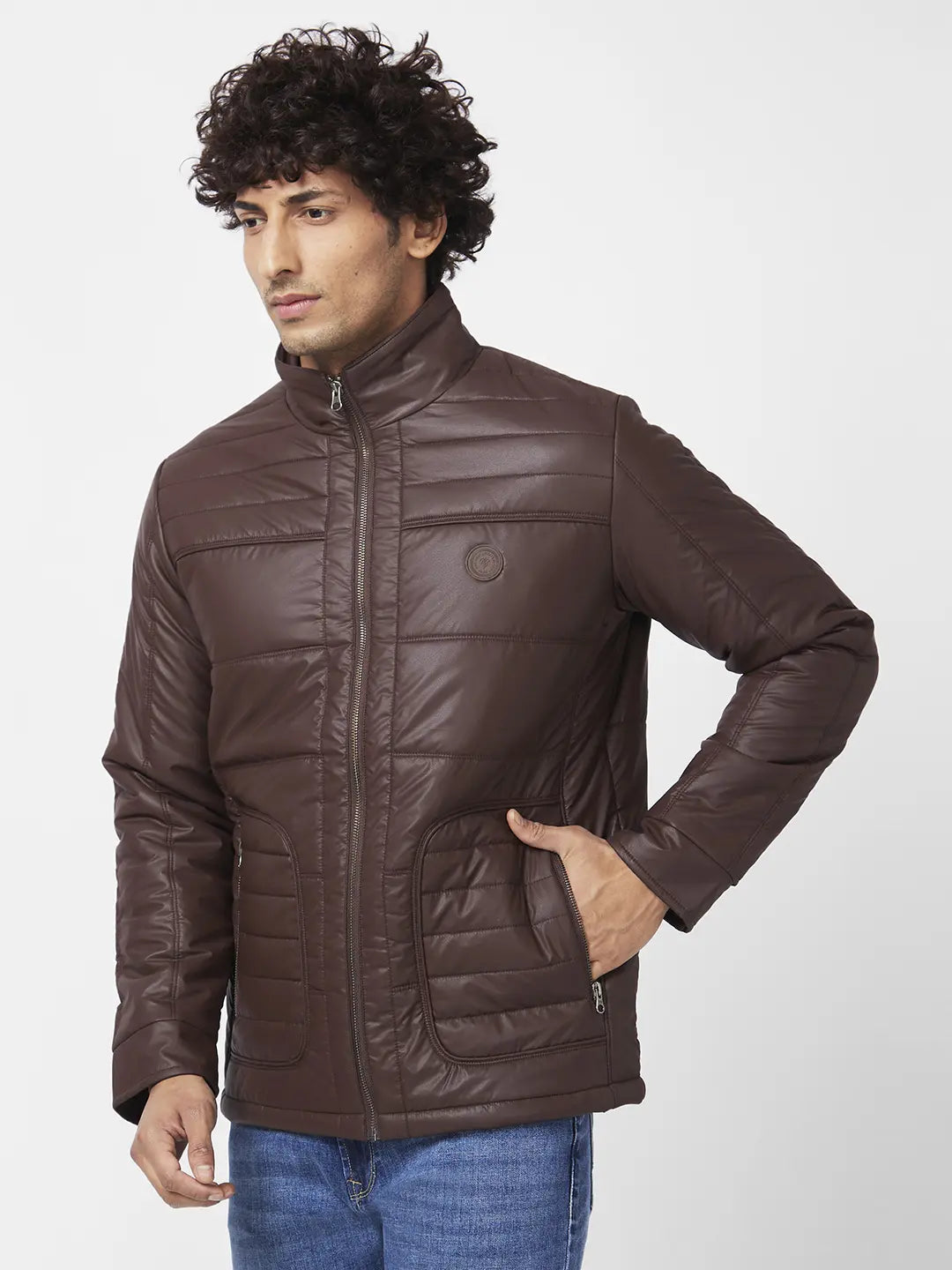 Spykar 2025 leather jacket