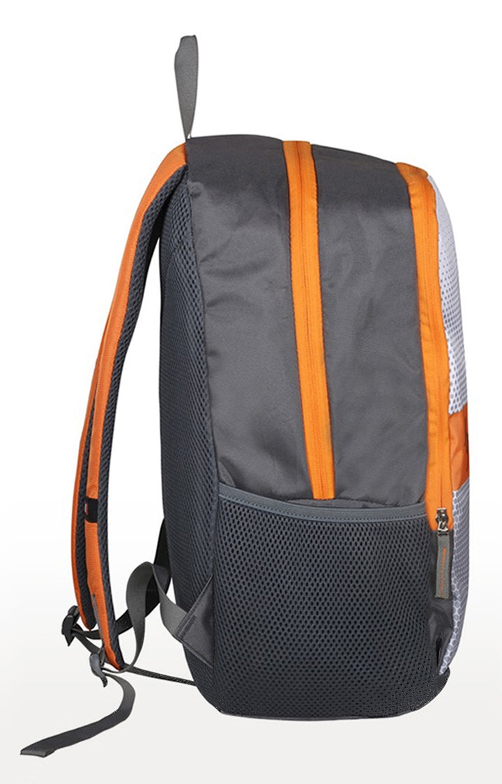 Spykar Grey Printed Laptop Bag