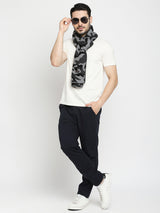 Spykar Black Camo Cotton Muffler