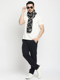 Spykar Black Camo Cotton Muffler