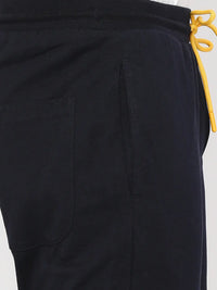 Men Premium Knitted Navy Pyjama- Underjeans By Spykar