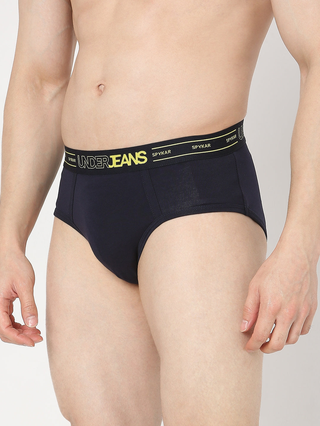 Underjeans by Spykar Men Premium Navy Brief