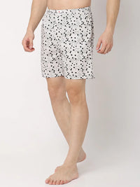 Underjeans By Spykar Men Premium White Cotton Blend Regular Fit Boxer Shorts
