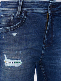 Spykar Low Rise Slim Fit Blue Jeans For Men