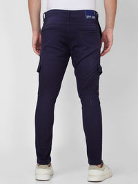 Spykar Mid Rise Regular Fit Blue Jeans For Men