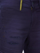 Spykar Mid Rise Regular Fit Blue Jeans For Men