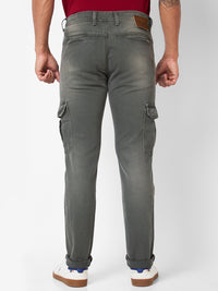 Spykar Mid-Rise Regular Fit Green Jeans For Men