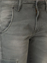 Spykar Mid-Rise Regular Fit Green Jeans For Men